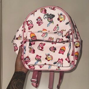 Loungefly Pink Kirby Backpack